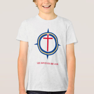 T-shirt En Tri-matière Custom Holy Compass Christian Cross VBS 2026