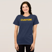 Custom Navy & Gold University