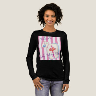 T-shirt En Tri-matière Custom Preppy Mahjong Pink Stripes Game Night