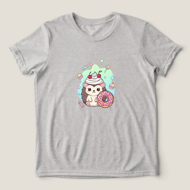 T-shirt En Tri-matière Cute kawaii  (Design Recto)