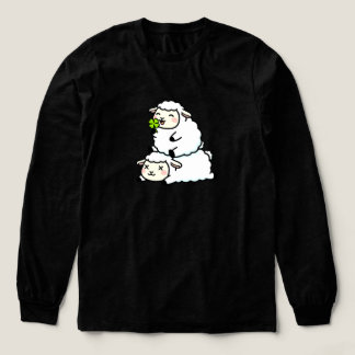 T-shirt En Tri-matière Cute Lucky Sheep St. Patrick's Day Clover