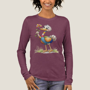 T-shirt En Tri-matière Cute Ostrich