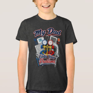 T-SHIRT EN TRI-MATIÈRE CVC
