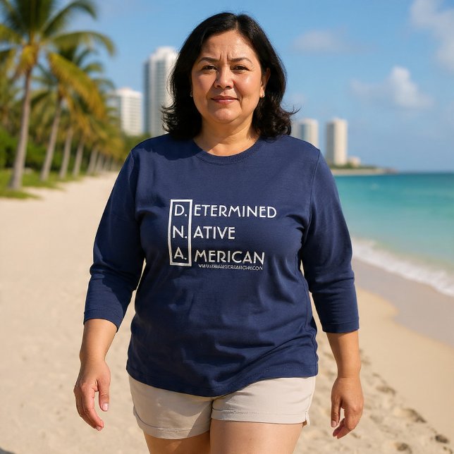 T-shirt En Tri-matière D.N.A - Déterminé Amérindien (Créateur téléchargé)