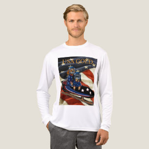 T-SHIRT  EN TRI-MATIÈRE DACHSHUND 