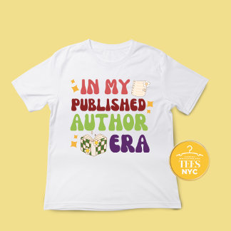 T-shirt En Tri-matière Dans Mon Auteur Publié Era Shirt Don pour l'Écriva