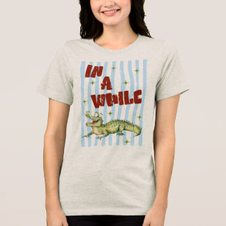 T-shirt En Tri-matière Dans un peu Crocodile