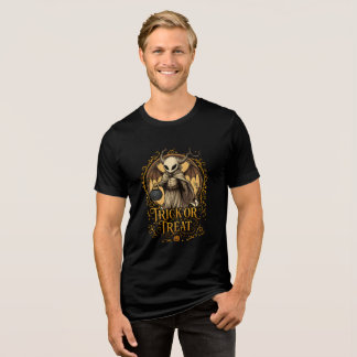 T-shirt En Tri-matière Dark Fantasy Trick or Treat Halloween Art