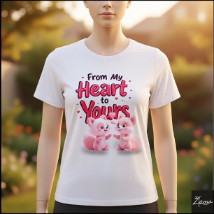 T-shirt En Tri-matière De mon coeur au vôtre