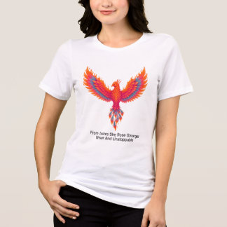T-shirt En Tri-matière De ses cendres elle s'est levée plus forte plus sa