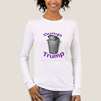 T-shirt En Tri-matière Débarrassez-vous de Trump manche longue t