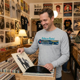 T-shirt En Tri-matière Défilement à rebours