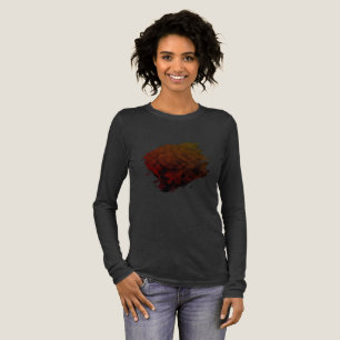 T-shirt En Tri-matière Dégradé ambre