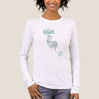 T-shirt En Tri-matière Demoiselle d'honneur Vert Enterrement de vie de je