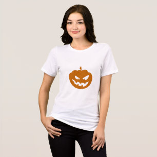 T-shirt En Tri-matière Déplaisant Cute Citrouille Halloween