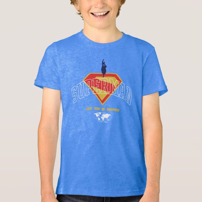 T-shirt En Tri-matière Dernier fils de Krypton Emblem (Recto)