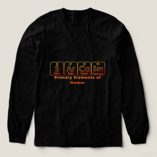 T-shirt En Tri-matière Design de chimie Sarcasm