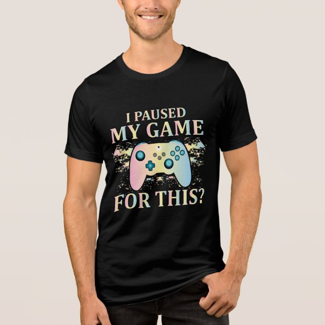 T-shirt En Tri-matière Design T-Shirt de jeu (Recto)