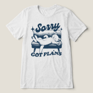 T-shirt En Tri-matière Désolé, j'ai des projets