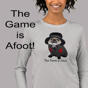 T-shirt En Tri-matière Détective Sherlock Carlin Amoureux des chiens Hobo