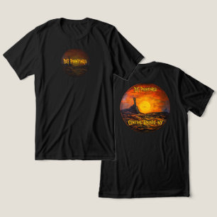 T-shirt En Tri-matière DG Peintures Phare du Coucher de Soleil