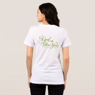 T-shirt En Tri-matière Dieu vous bénisse