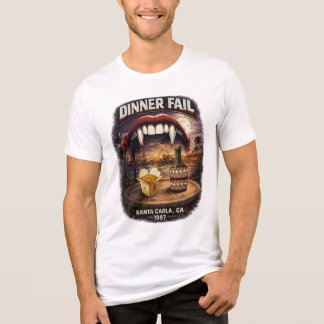 T-shirt En Tri-matière Dîner raté Hommes Bella+Canvas