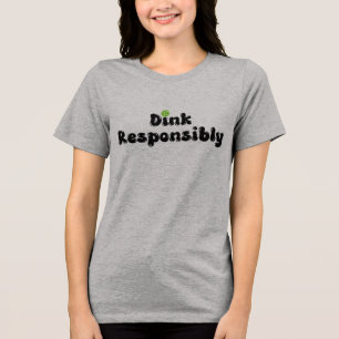 T-shirt En Tri-matière Dink de manière responsable - Drôle cadeau Pickleb