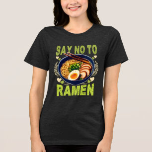 T-shirt En Tri-matière dire non aux ramen
