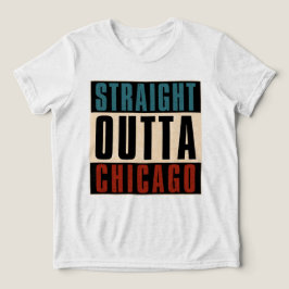 T-shirt En Tri-matière Directement à Chicago Illinois IL USA