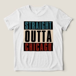 T-shirt En Tri-matière Directement à Chicago Illinois IL USA