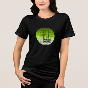 T-shirt En Tri-matière Disque Golf Vintage