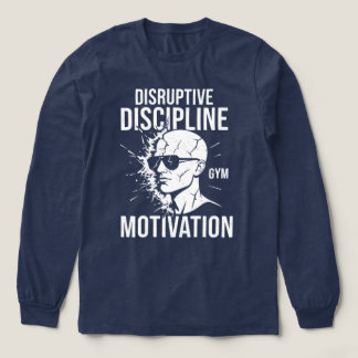 T-shirt En Tri-matière Disruptive Discipline: Hardcore Mindset Gym Tee