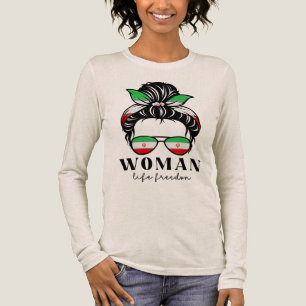 T-shirt En Tri-matière Dites Son Nom Masha Amini Women Life Freedom Suppo