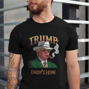 T-shirt En Tri-matière Donald Trump Daddy's Home Tri-Blend Tee