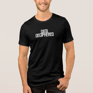 T-shirt En Tri-matière Données déchiffrées Complexité de l'information