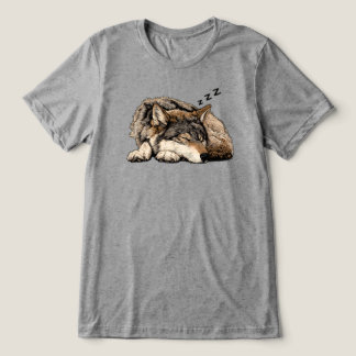 T-shirt En Tri-matière Dormeuse Loup