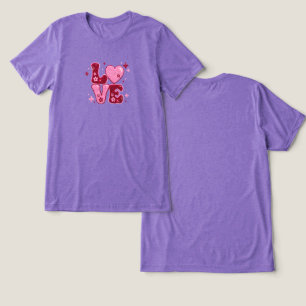 T-shirt En Tri-matière DouceBroderie Amour