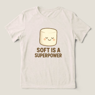 T-shirt En Tri-matière Douceur est un super pouvoir