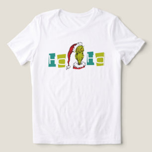 T-shirt En Tri-matière Dr. Seuss Le Grinch - Ho Ho Ho