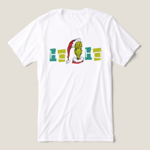 T-shirt En Tri-matière Dr. Seuss Le Grinch - Ho Ho Ho