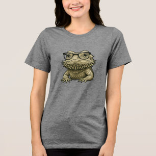 T-shirt En Tri-matière Dragon barbu • Design de beardie mignon