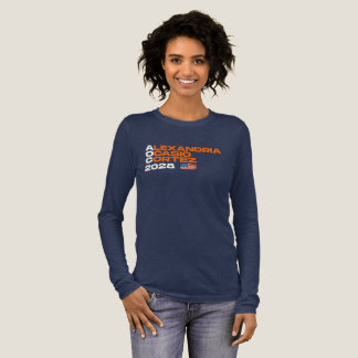T-shirt En Tri-matière Drapeau américain Alexandria Ocasio-Cortez 2028