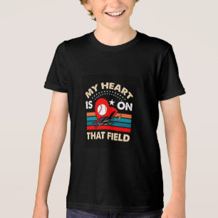 T-shirt En Tri-matière Drapeau américain patriotique papa de baseball 202