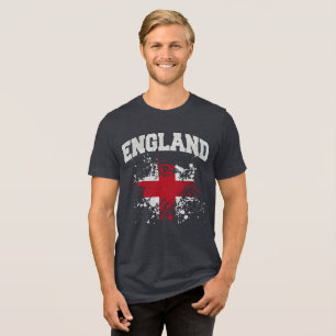 T-shirt En Tri-matière Drapeau d'Angleterre éclaboussure