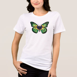 T-shirt En Tri-matière Drapeau monarque du papillon brésilien