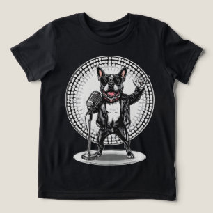 T-shirt En Tri-matière Drôle cadeau animal   Cool Chien Rock Star
