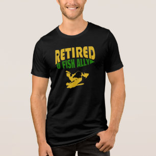 T-shirt En Tri-matière drôle de retraite d'un pêcheur