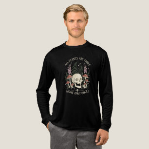 T-shirt En Tri-matière Drôle Toutes Les Plantes Sont Comestibles Certaine