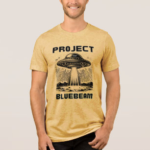 T-shirt En Tri-matière Drones New Jersey UFO Project Bluebeam